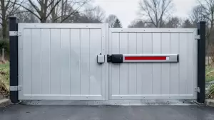 brama na pilota z furtką