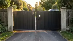 szerokość bramy wjazdowej z furtką